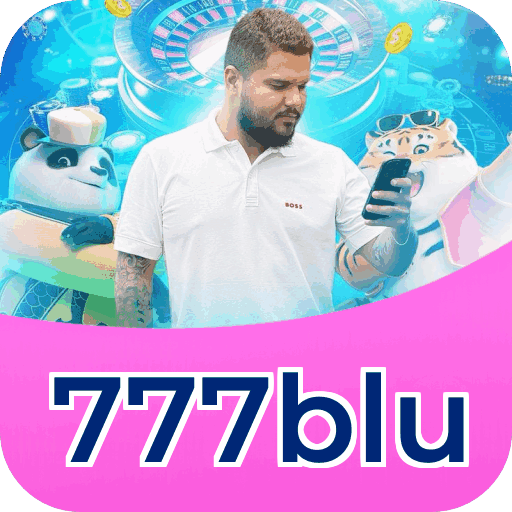 Plataforma 777blu mostrando interface moderna, jogos certificados e recursos de segurança licenciados